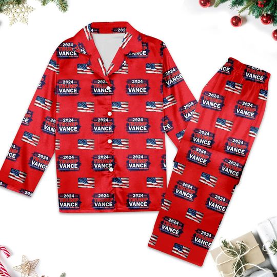 Discover Trump Vance Unisex Pajamas Set, Trump Family