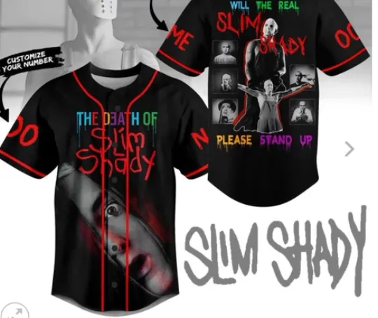 Discover new, Eminem Baseball Jersey - jersey baseball
