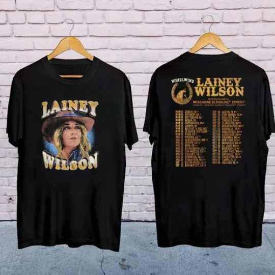 Discover Lainey Wilson Vintage Tee, 2025 Lainey Wilson Whirlwind Tour Shirt