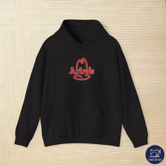 Discover Arby's Restaurant Logo Unisex Hoodie