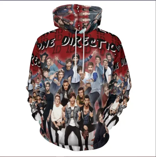 Discover 3d hoodie, One Direction Art Graphic Hoodie, One Direction