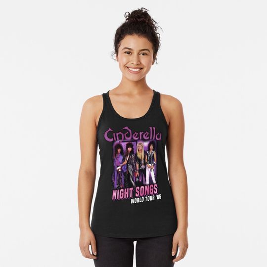 Discover Night Songs World Tour Racerback Tank Top