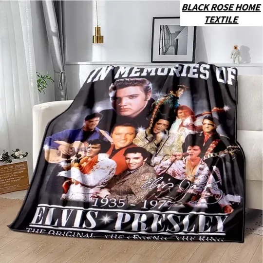 Discover Elvis Presley Fleece Blanket