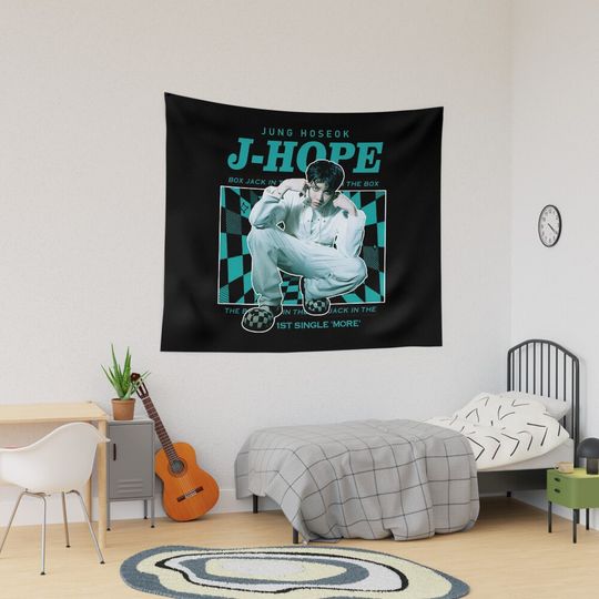Discover BTS Hope World J Hope Lollapalooza Tapestry