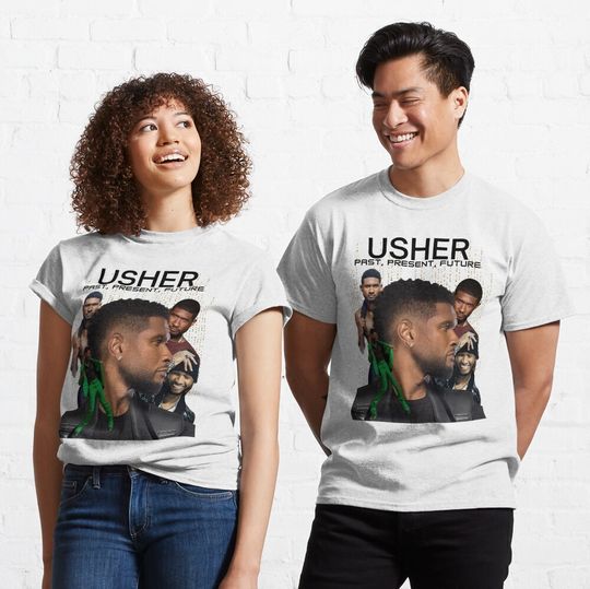 Discover Usher Past Present Future Classic T-Shirt