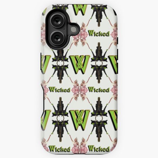 Discover Wicked! Pattern iPhone Case
