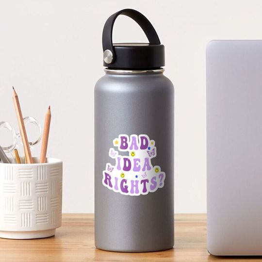 Discover Bad Idea Right Sticker
