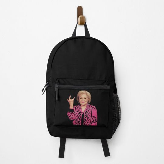Discover Funny betty white meme Backpack