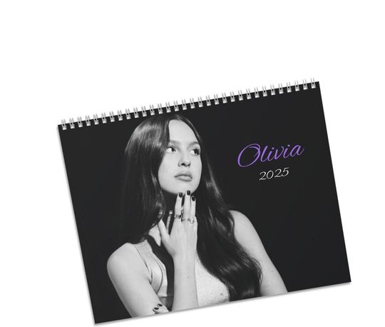 Discover Olivia Rodrigo Print Calendar (2025) Guts Sour