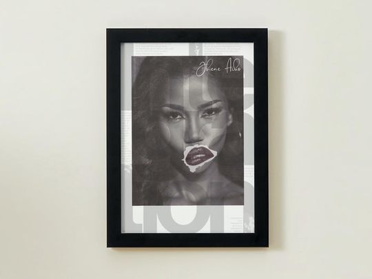 Discover Jhene Aiko Poster, R&B Music Poster, Jhene Aiko Fan Gift, Bedroom Decor