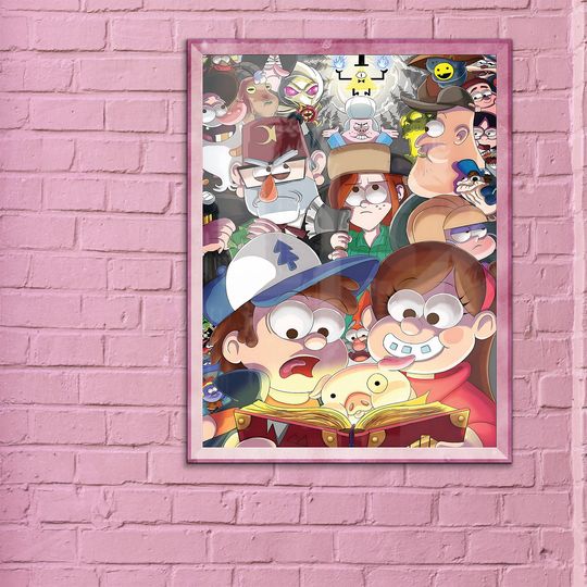 Discover gravity falls Premium Matte Vertical Poster