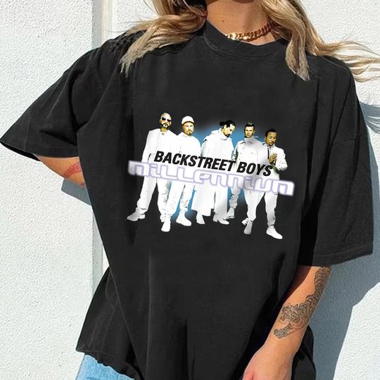 Discover Backstreet Boys  Millenium Pose TShirt