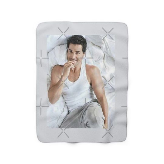 Discover Chayanne Sherpa Fleece Throw Blanket | Chayanne Throw Blanket | Chayanne Blanket