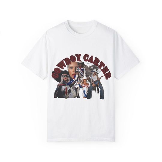 Discover Beyonc Cowboy Carter Graphic Tee, Vintage Style T-Shirt