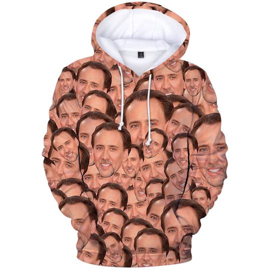 Discover Nicolas Cage Hoodies 3D Print  Hoodie