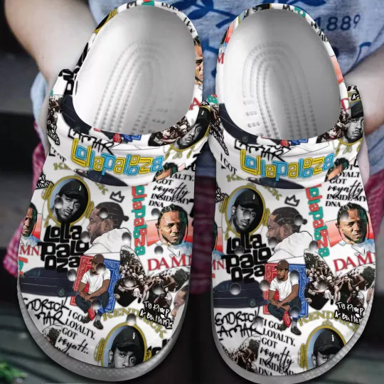 Discover Shoes Kendrick Lamar White Clogs