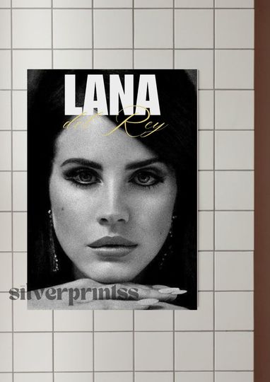Discover Lana Del Rey Blue Poster