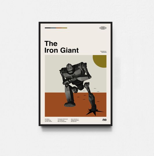 Discover The Iron Giant Poster