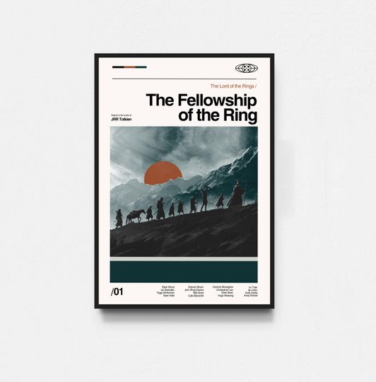 Discover The Fellowship of the Ring - The Lord of the Rings Poster