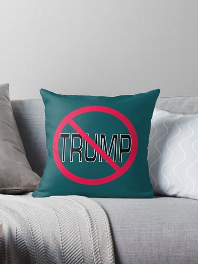 Discover Not My President   Pillow