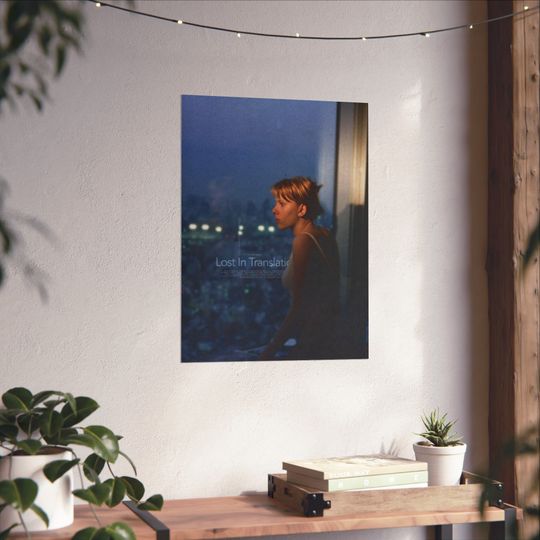 Discover Lost In Translation Poster Print, Original Design, Room Deco, Poster Wall Art