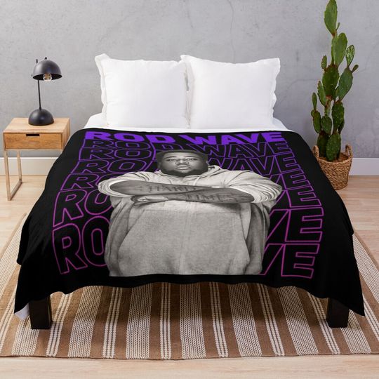 Discover Rod Wave  Throw Blanket