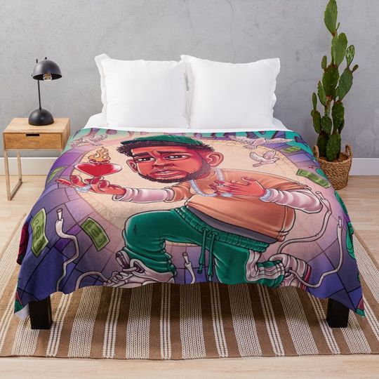 Discover Rod Wave Throw Blanket