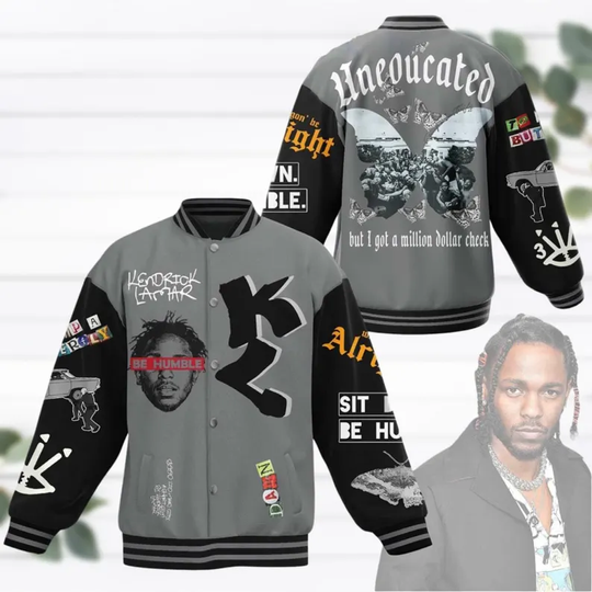 Discover Kendrick Lamar Mustard  Baseball Jacket, Mustard Meme Jacket Men