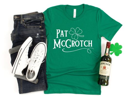 Discover Pat McCrotch Shirt, Shipped Free, Saint Patrick's Day funny unisex