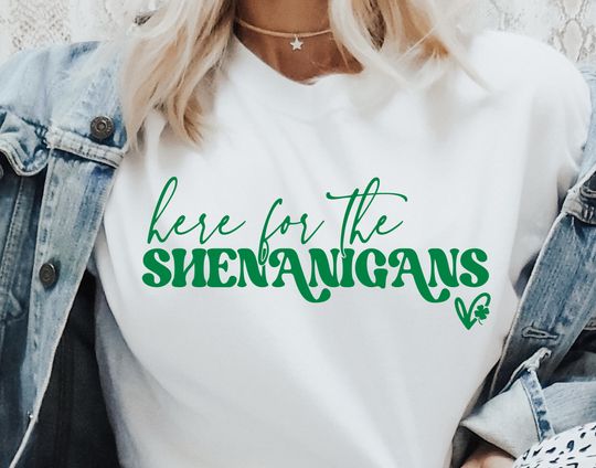 Discover Here for Shenanigans  St Patricks Shirt