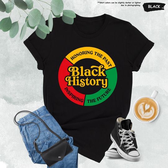 Discover Black History Honoring The Past Inspiring The Future Shirt, Black History Month Shirt