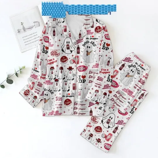 Discover Im Eith3r Drinking Dr Peper Boo Jee Pajamas Set