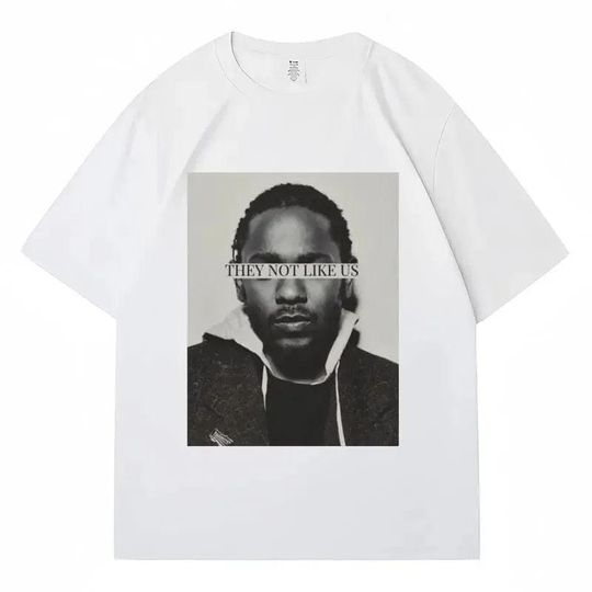 Discover Kendrick Lamar "They Not Like Us" Retro Hip Hop T-shirt