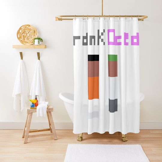 Discover frank ocean 8 bit characters Shower Curtain
