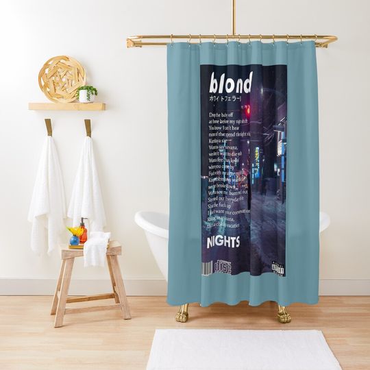Discover Frank Ocean Nights Artwork  Shower Curtain