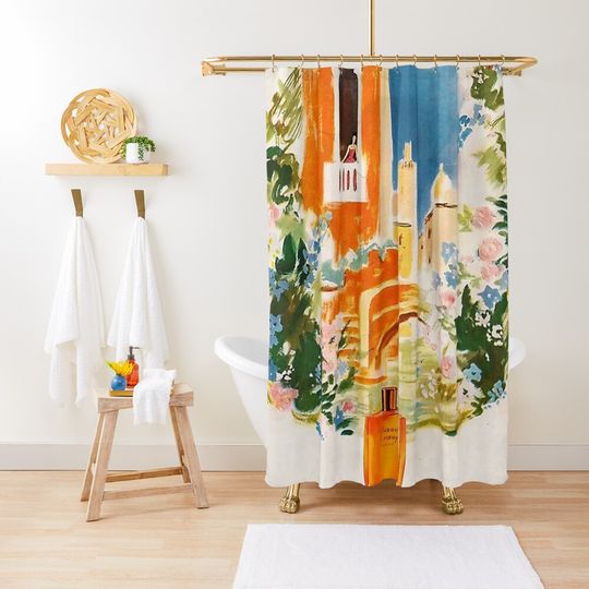 Discover new fragrance Shower Curtain