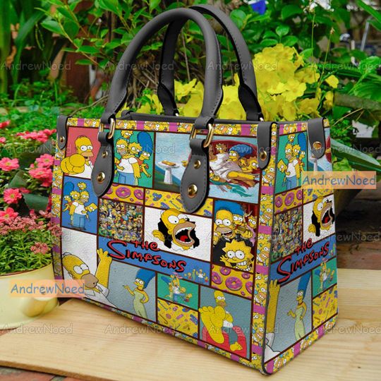 Discover The Simpsons Family Leather Bags, Gifts for Her