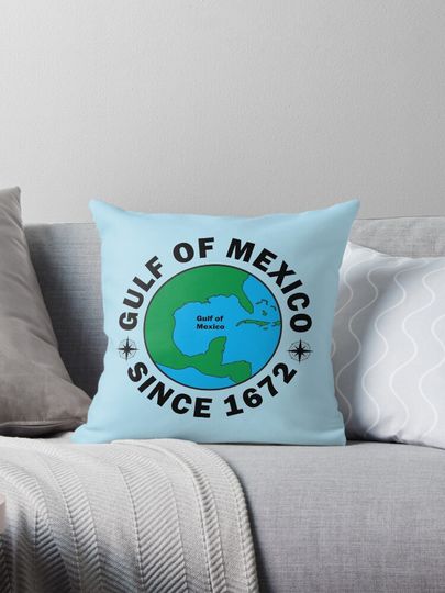 Discover Gulf of Mexico Pillow