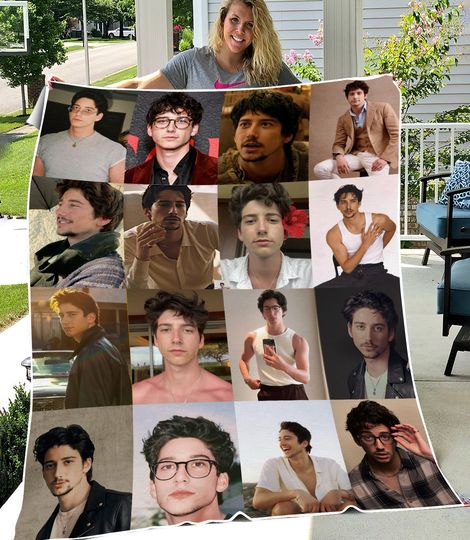 Discover Milo Manheim Collage Fleece Blanket