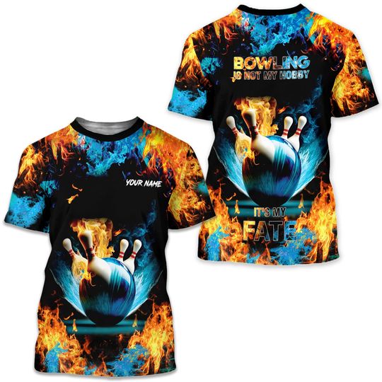 Discover Personalized Bowling Tshirts 3D, Bowling Shirts for Team, Bowling Shirt