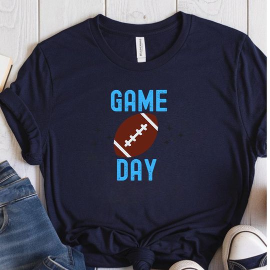 Discover Game day T-shirt, Funny football t shirt, Cute football shirt, Sunday football Tees, Sarcastic shirt, football T-shirt, Funny Sports shirt