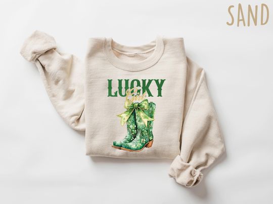 Discover St Patricks Day Lucky Girl Shirt, St Pattys Lucky Sweatshirt
