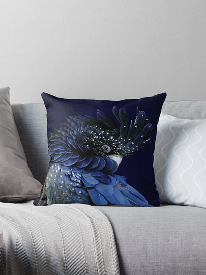 Discover Fibonacci Cockatoo Reversed Pillow
