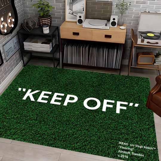 Discover Keep Off Grass Area Rug