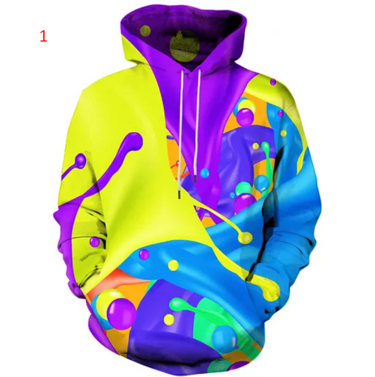 Discover 3D Print Novelty Graphic Hoodies