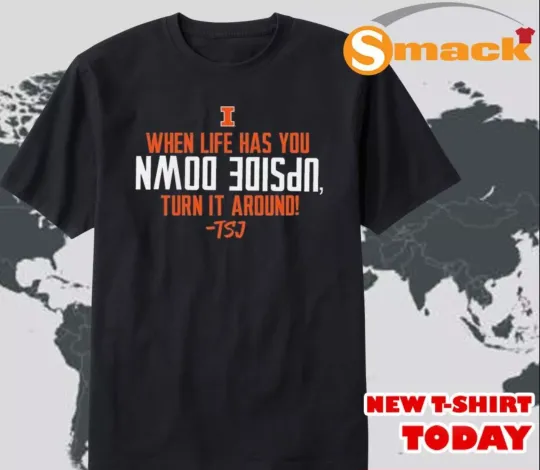 Discover Terrence Shannon Jr Upside Down Banner Shirt, Unisex All Size