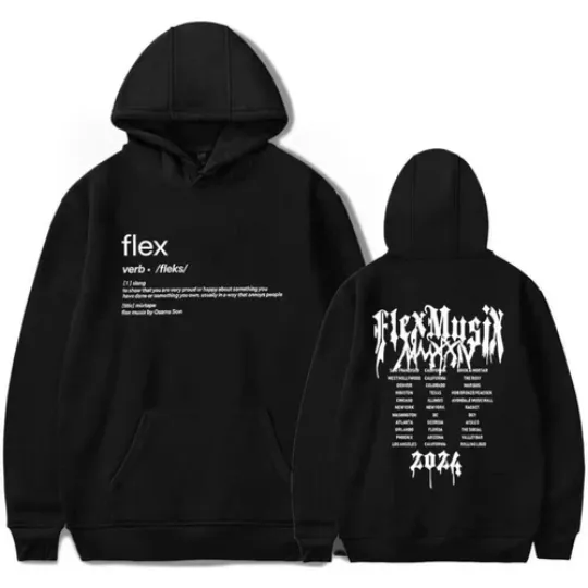 Discover Hoodie Osamason Flex Tour 2024 Double Sided Hoodie