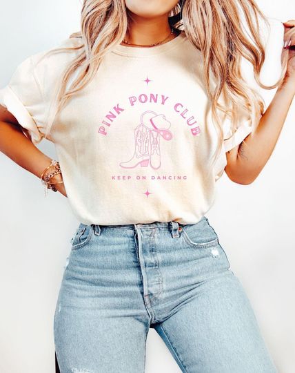 Discover Pink Pony Club Chappell Roan Shirt, Vintage Dance Shirt