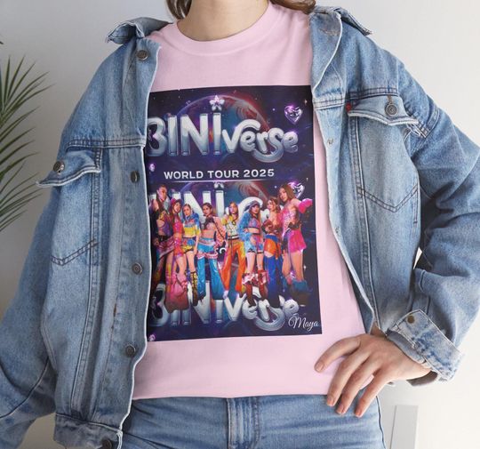 Discover BiniVerse World Tour 2025 Concert T-Shirt, Bini Blooms Concert Shirt, bini tour concert 2025