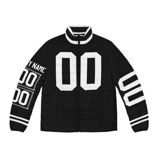Discover Custom Game Day Men's Puffer Coat/ Jacket
